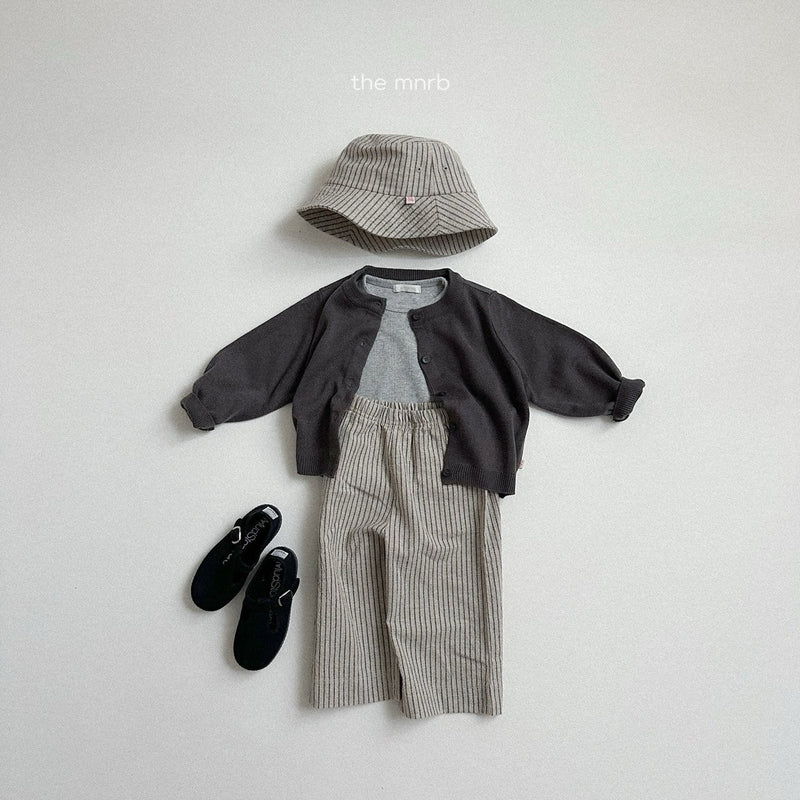 mini robe / robe basic cardigan【for kids】