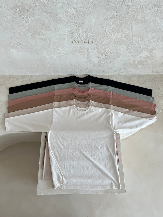 thelala /【for mom】high muji tee