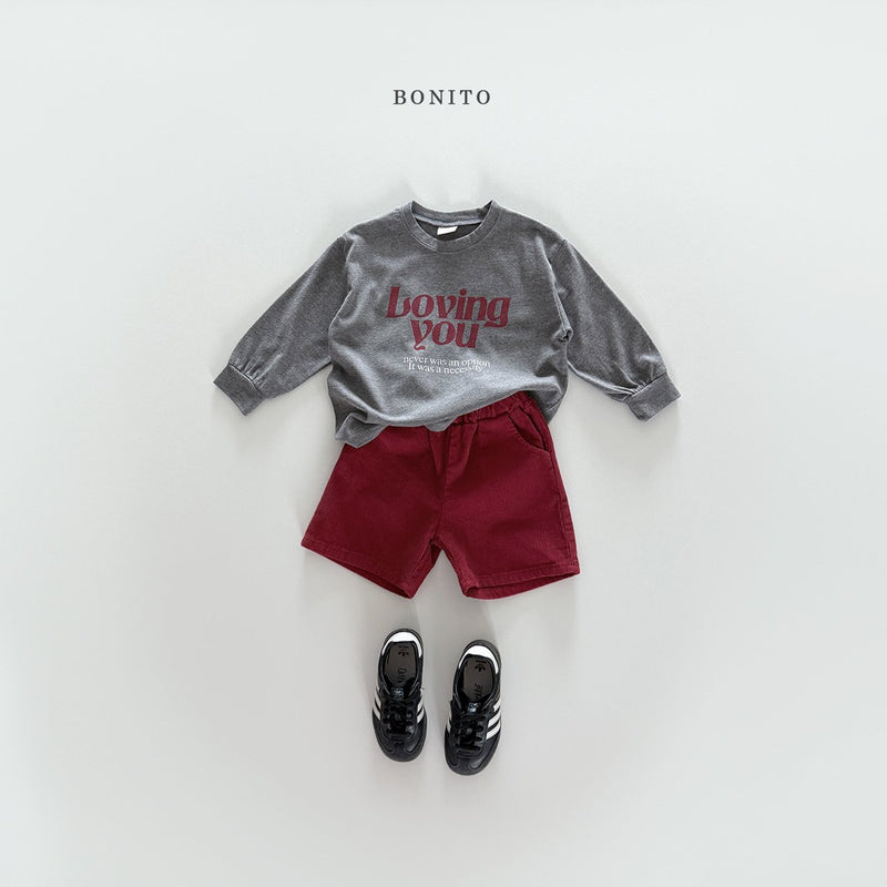 bonito / loving you shibori t【for kids&Jr.】