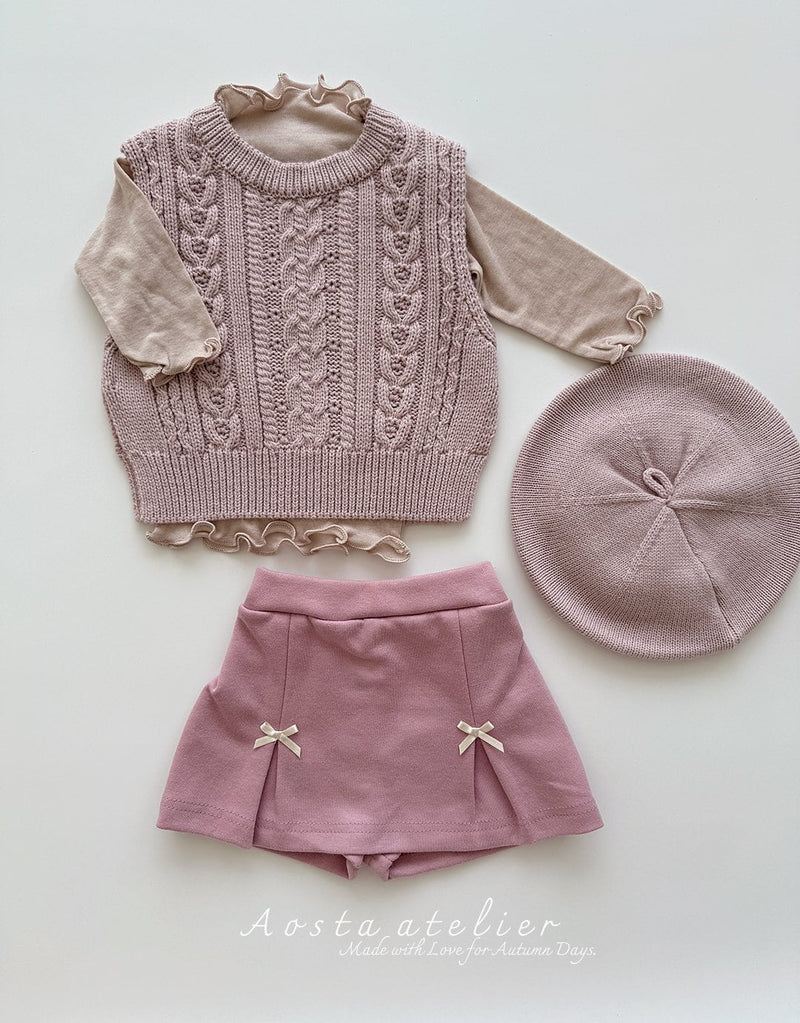aosta / jelly skirt pants【for baby&kids】