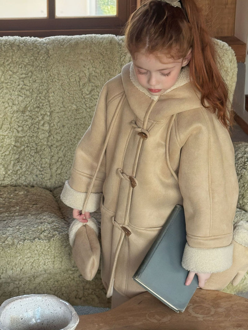 otaly / mouton coat gloves set【for kids , jr】
