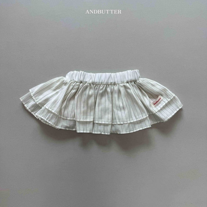 andbutter / cancan st skirt【for kids】