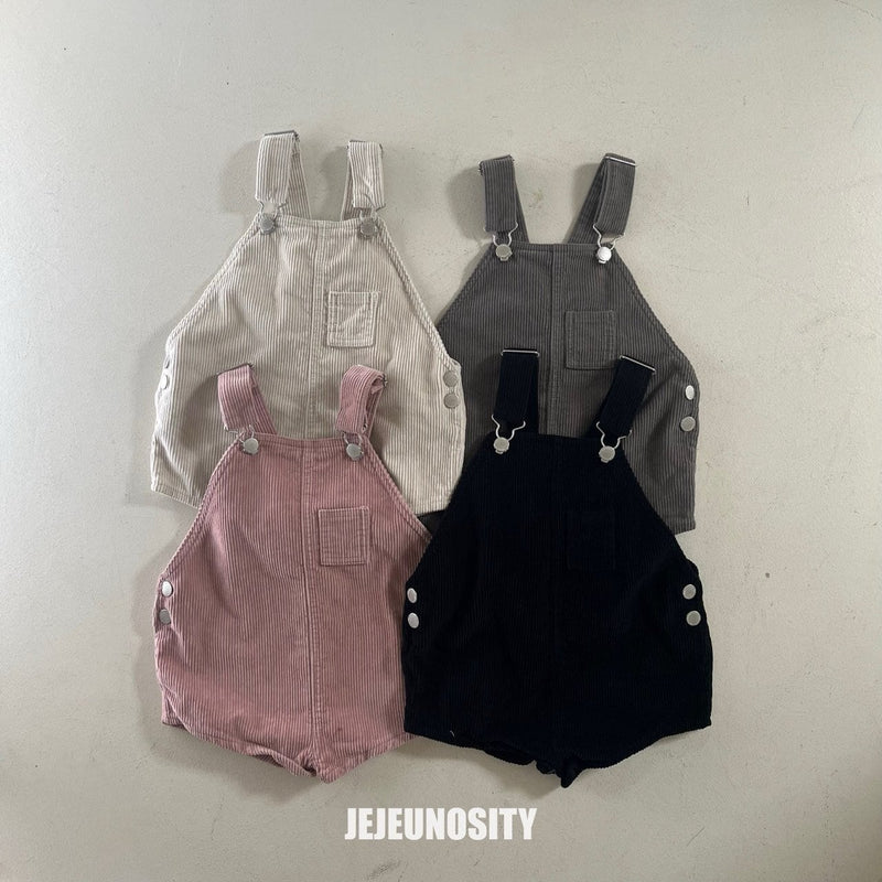 一部即納 jejeunosity / cotton very short overall【for kids & jr.】