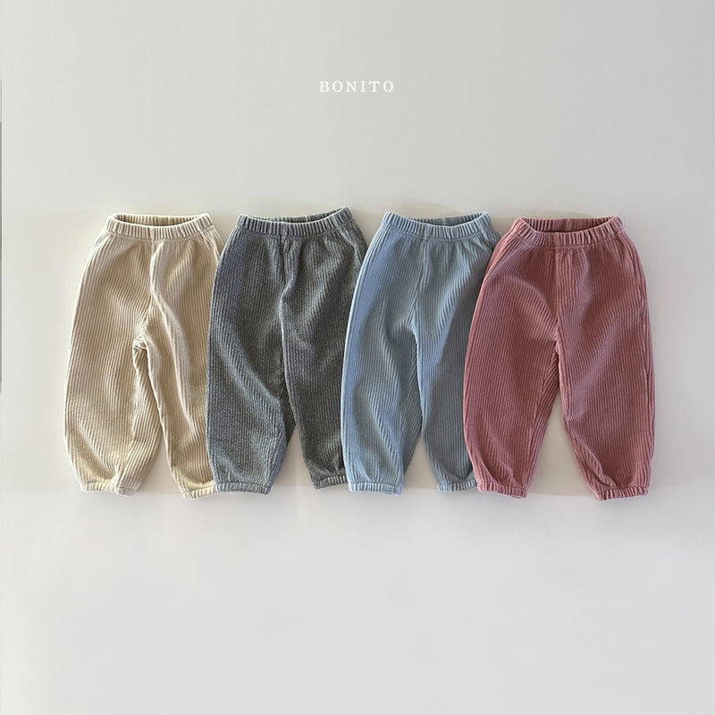 bonito / veloa rib jogger pants
