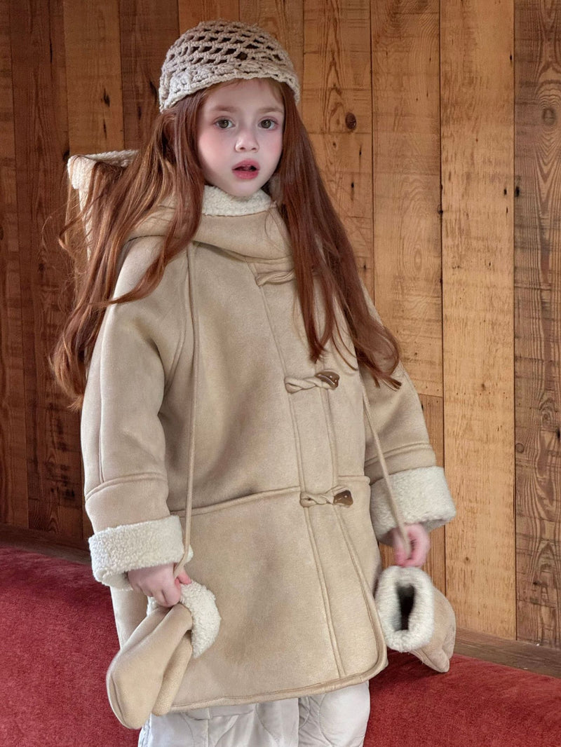 otaly / mouton coat gloves set【for kids , jr】