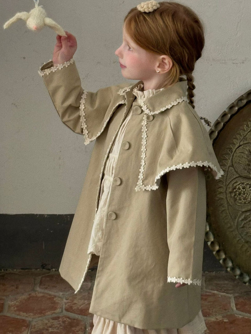 otaly / cloak trench coat【for kids , jr】