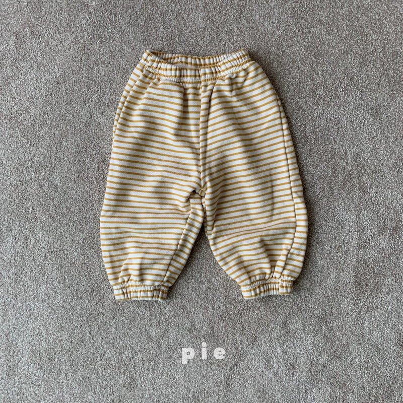 pie/ pompon jogger pants