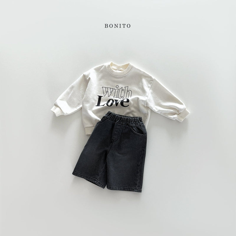 bonito / balmuda 8/10length denim【for kids&Jr.】