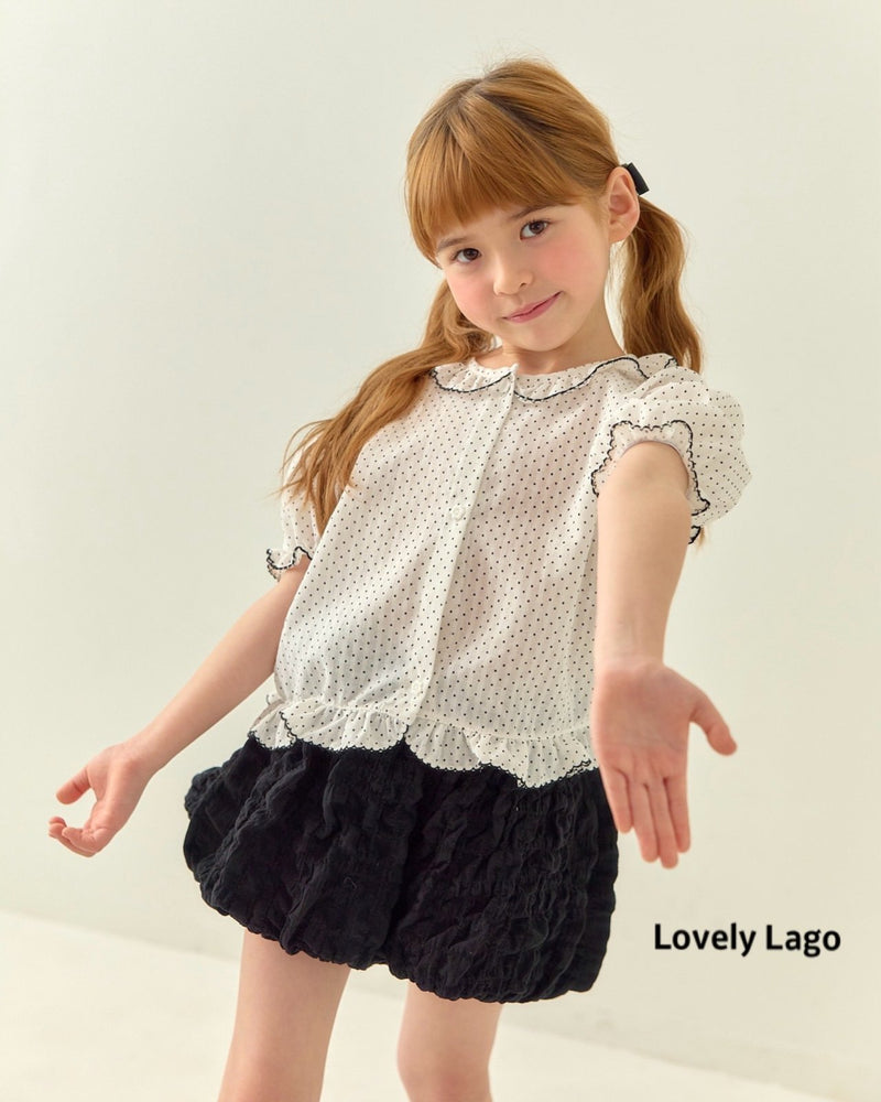 lago / pincot blouse【for kids&Jr. 】
