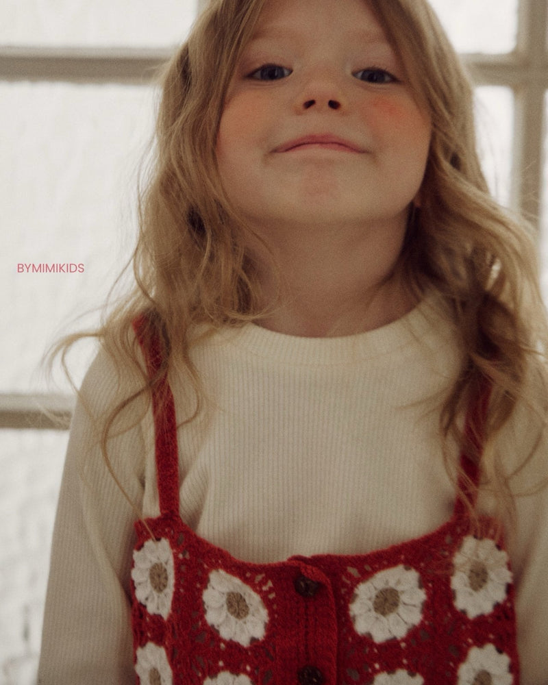 by mimi  / cody knit bustier【for kids , jr】