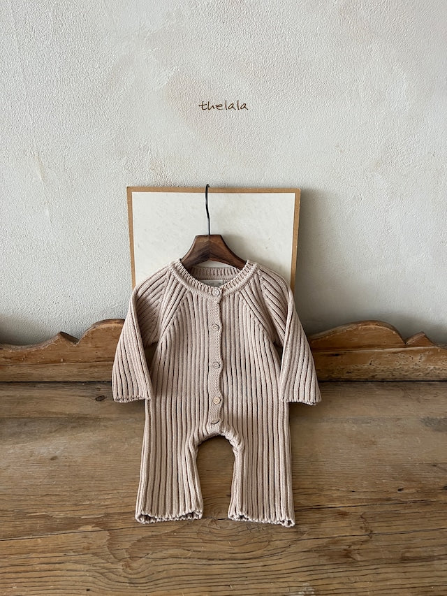 thelala / open knit suit