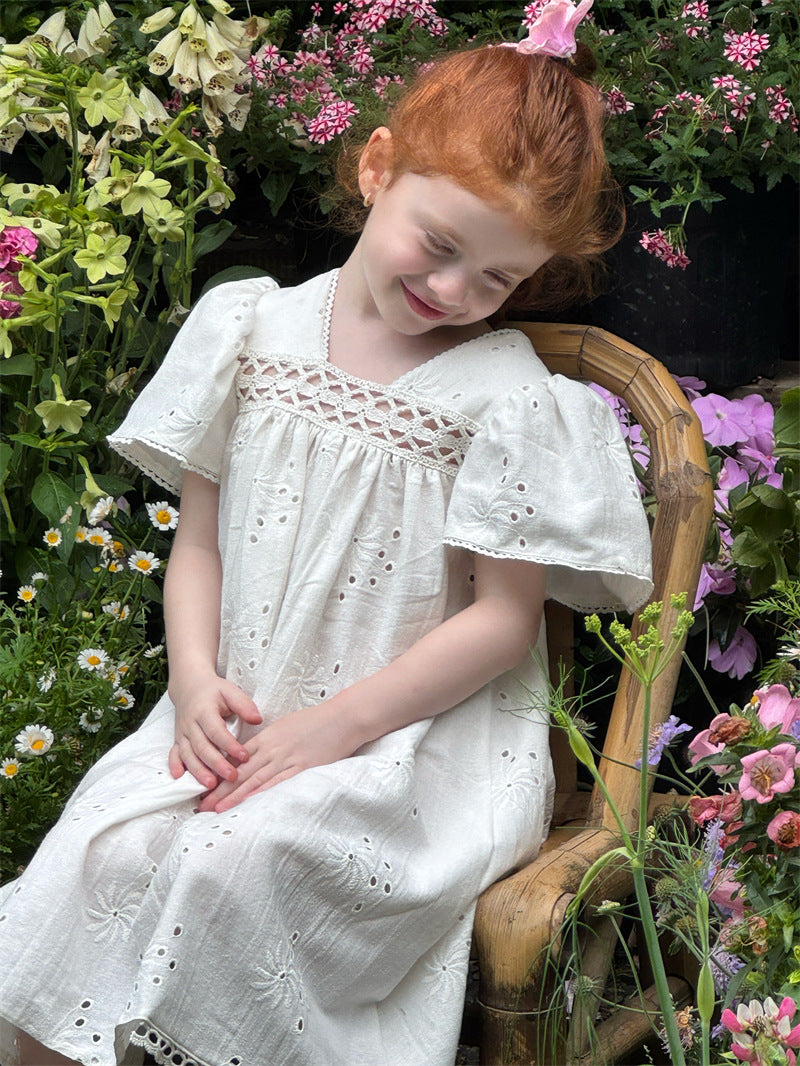 cheng le  / linen one-piece【for kids , jr】