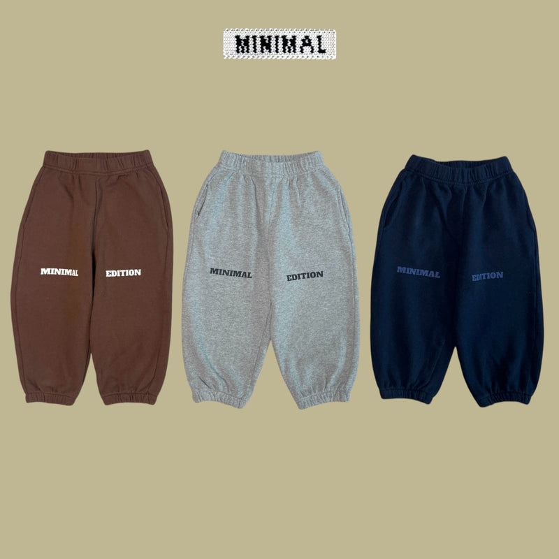 minimal / edition pantse【for kids &Jr.】