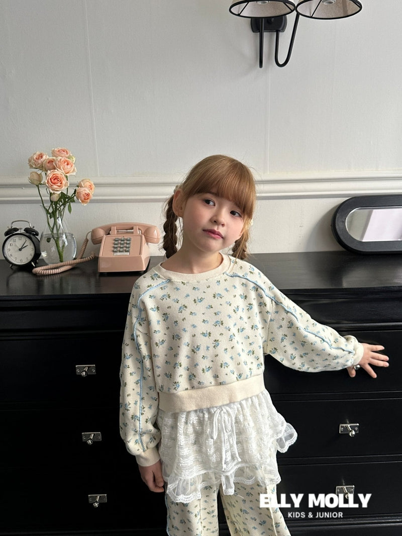 elly molly  / wrinkle waffle mtm【for kids, Jr. 】