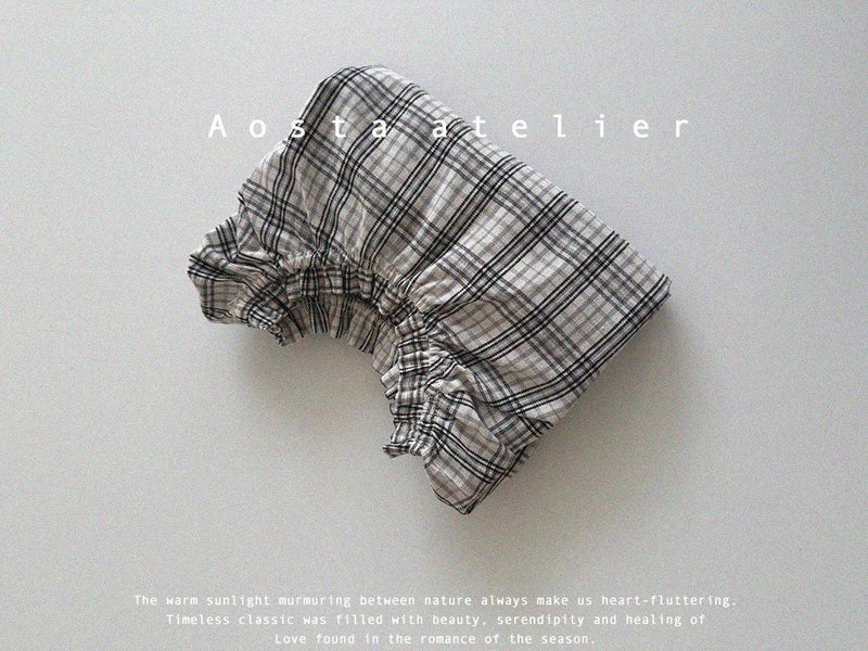 aosta / le check blouse【for baby &kids】