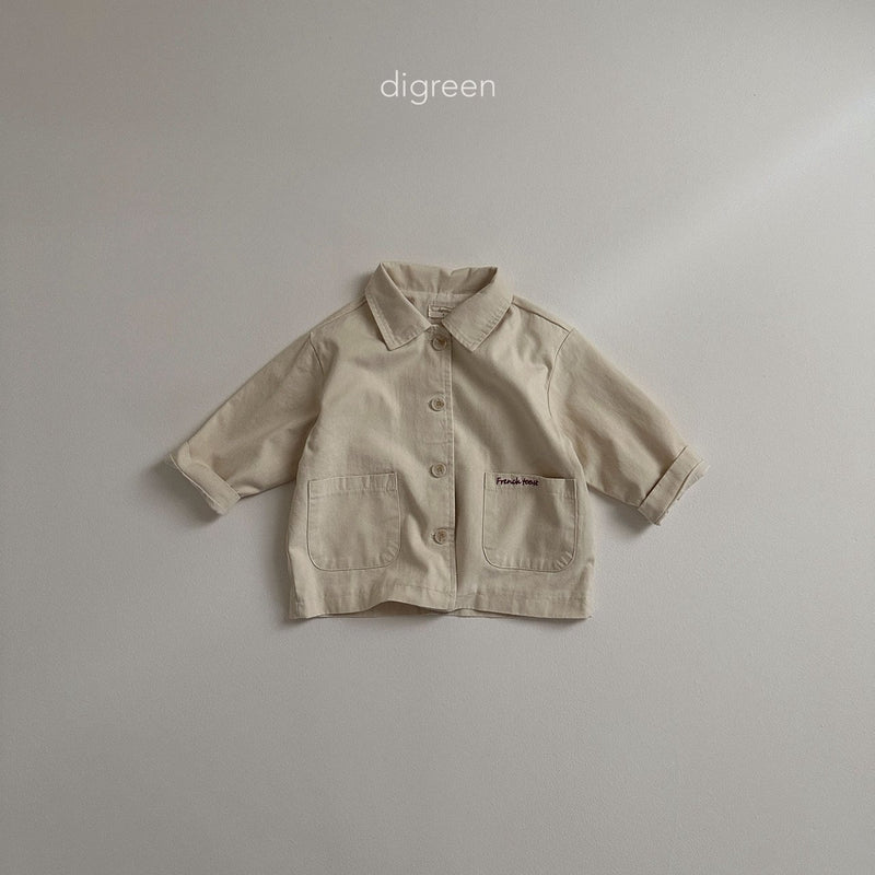 digreen / toast jacket