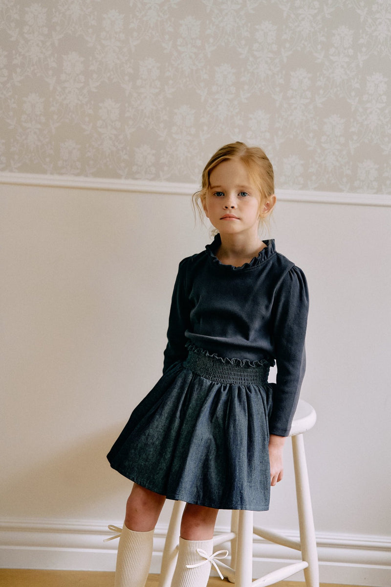 perrobebe / kara smocking skirt