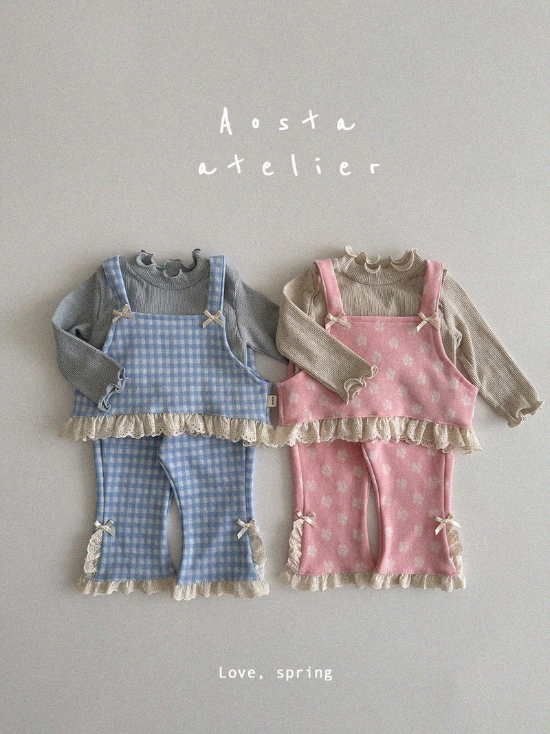 aosta / ribbon pants【for baby &kids】