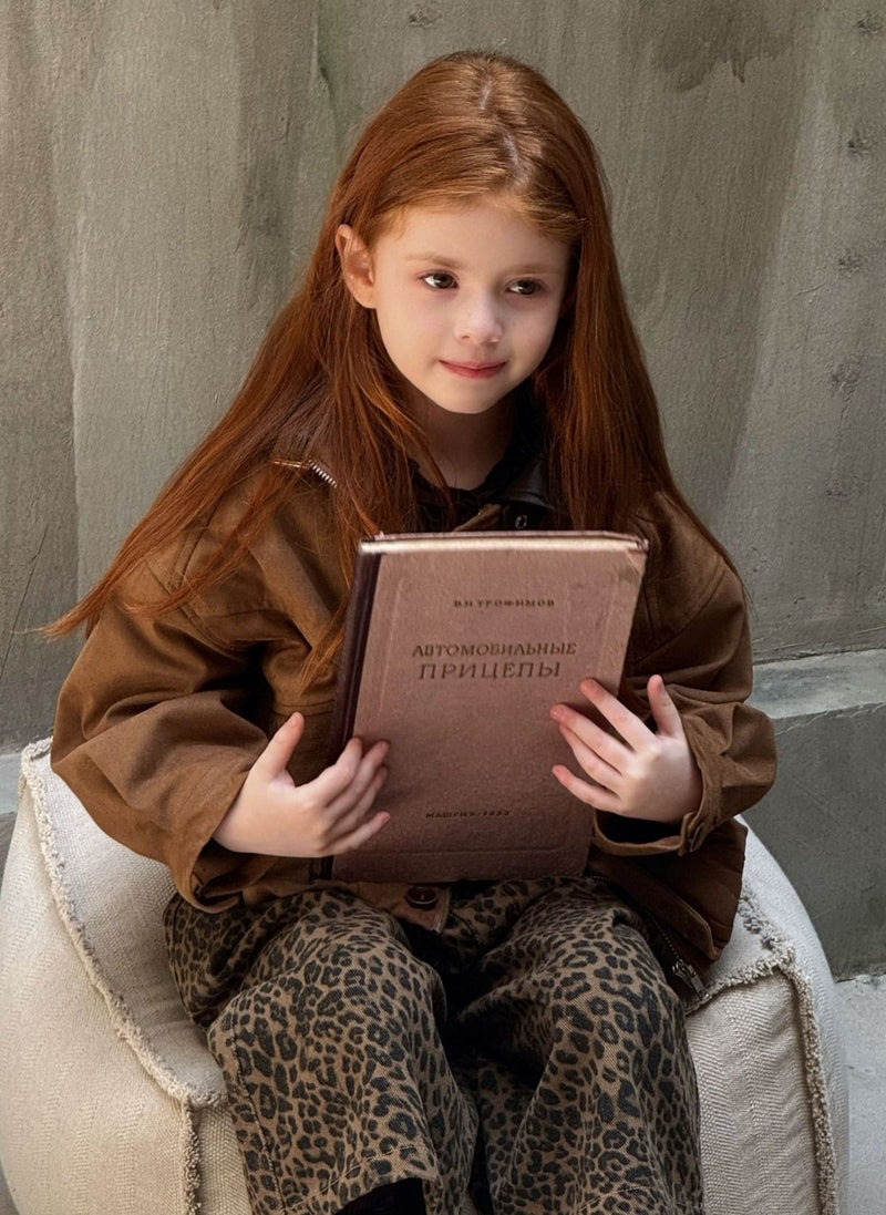 otaly / leopard pants【for kids , jr】