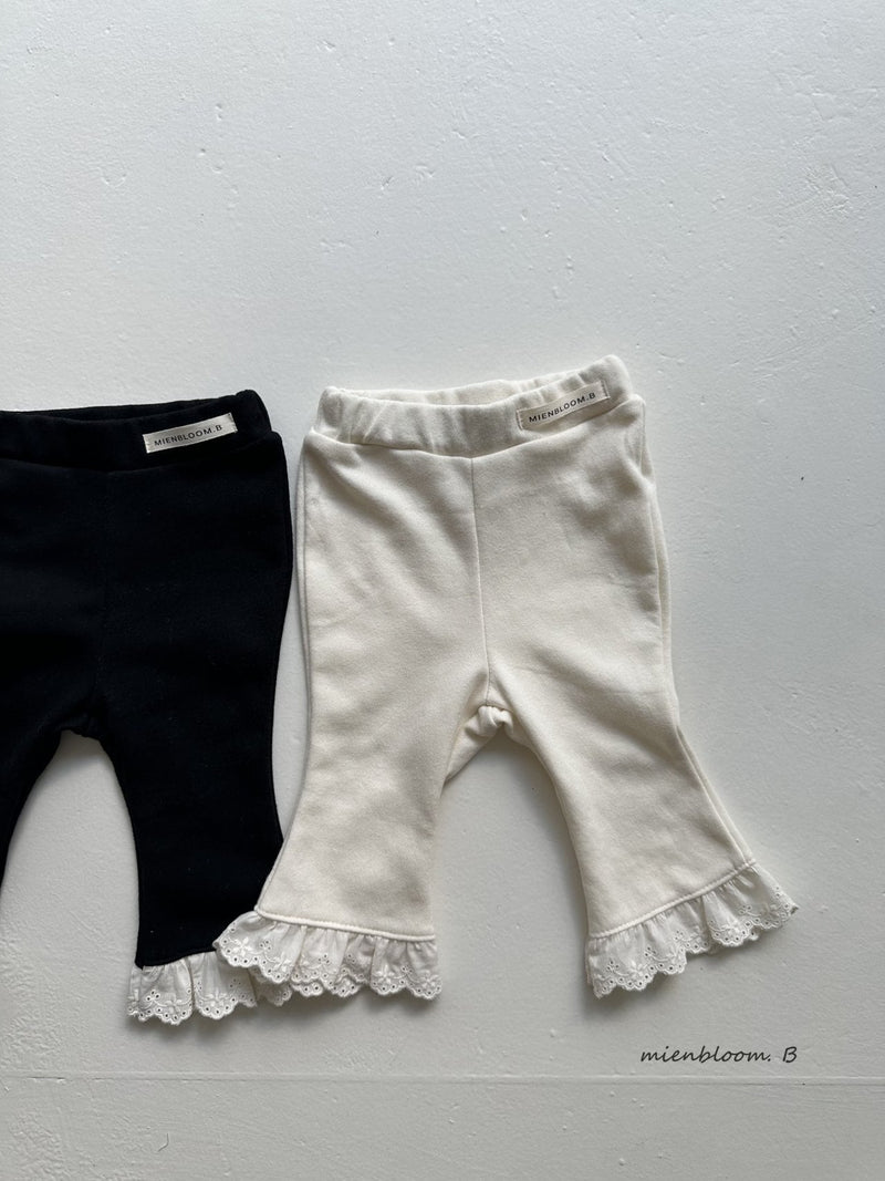 mien bloom B / lace boots cut pants【for baby,kids】