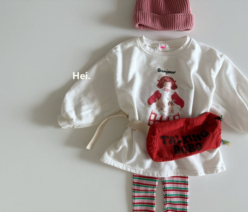 hei. / stripe leggings【for kids】