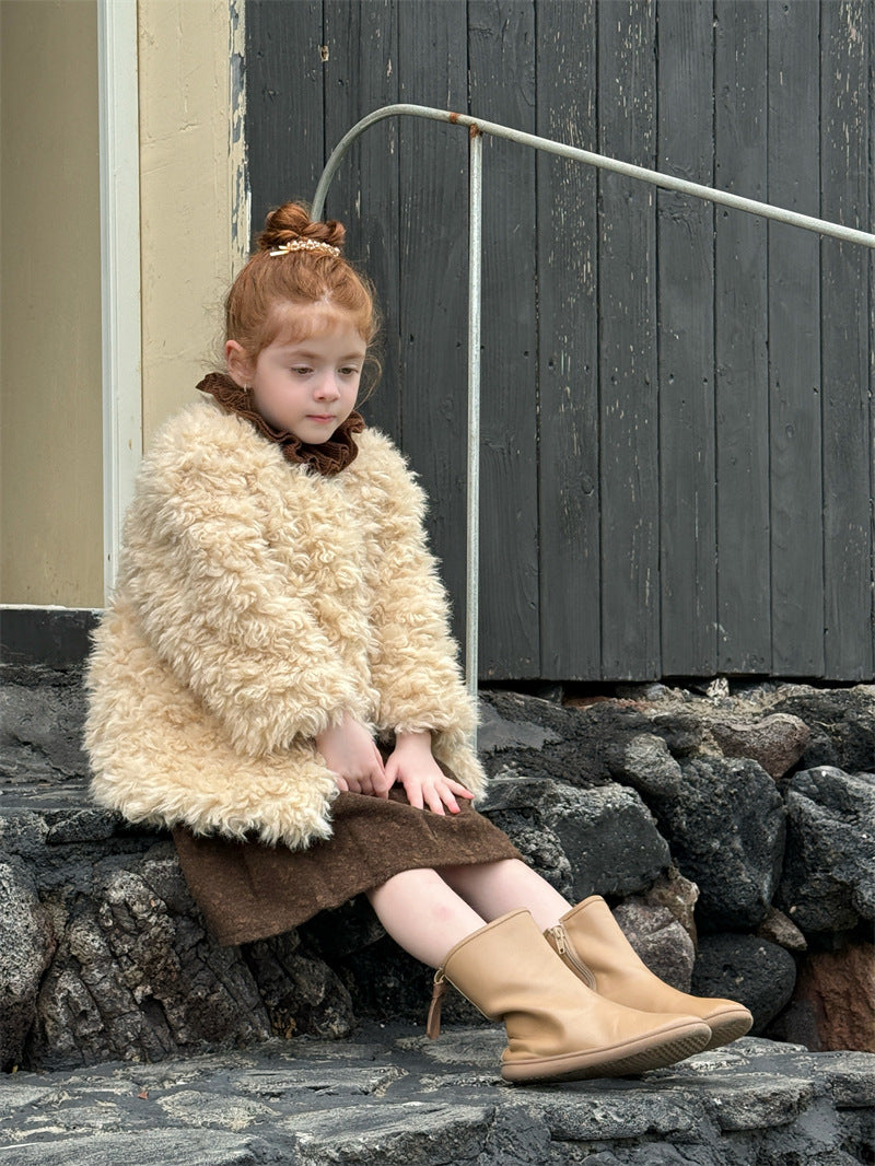 cheng le  / mink coat 【for kids , jr 】