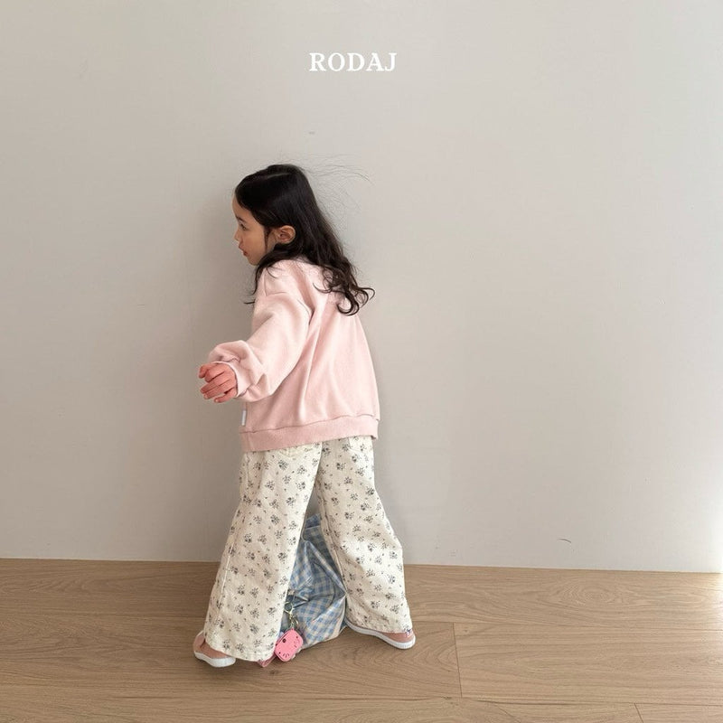 Roda.j  / poem flower pants【for kids & jr.】