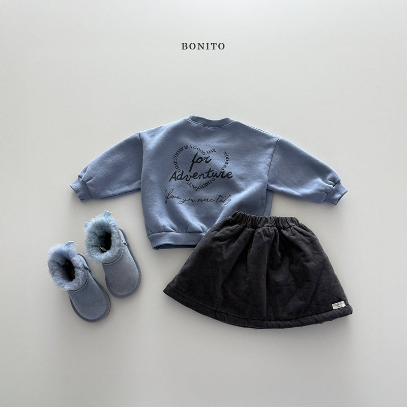 bonito / corduroy bonding skirt【for kids&Jr.】