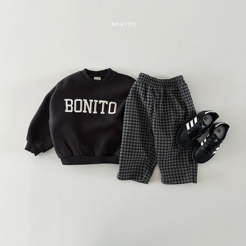 bonito / corduroy check pants
