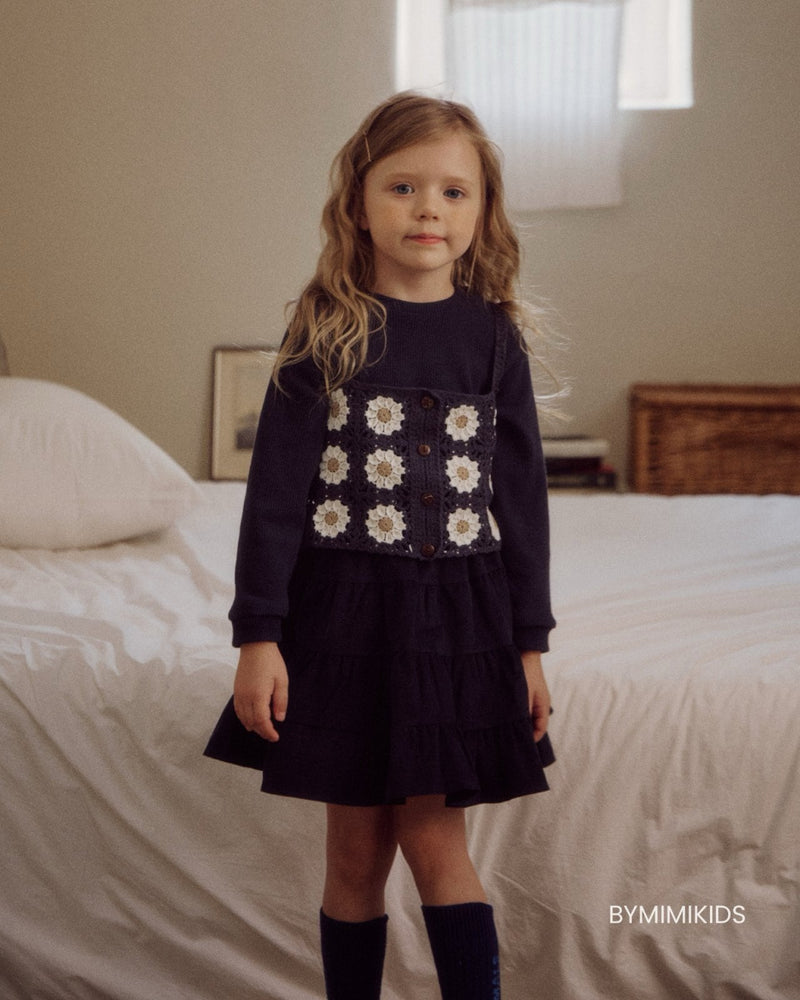 by mimi  / cody knit bustier【for kids , jr】