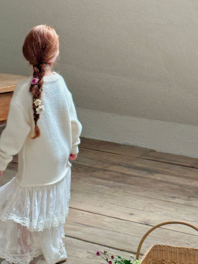 otaly / knit layered one-piece【for kids , jr】(no.5691)