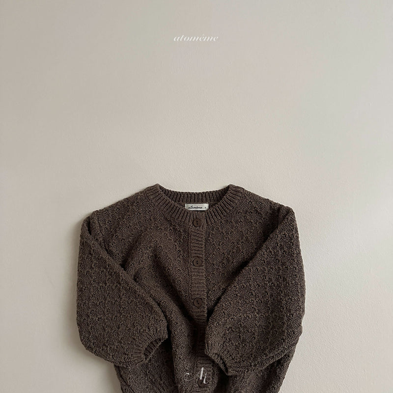 atomeme / vanilla knit cardigan