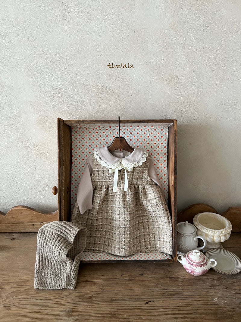 thelala / tweed onepiece