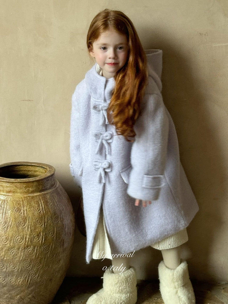 otaly / tres ribbon coat【for kids , jr】