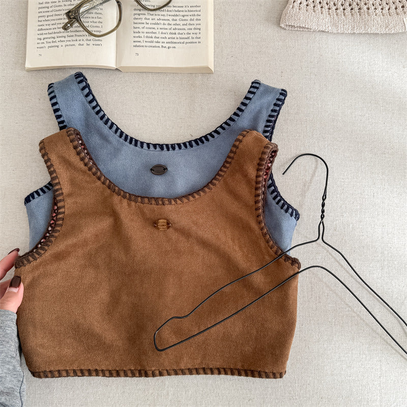 point stitch vest【for kids 】