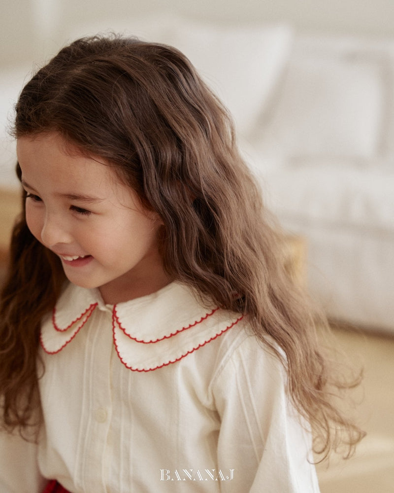 bananaj /latte blouse【for kids & jr.】