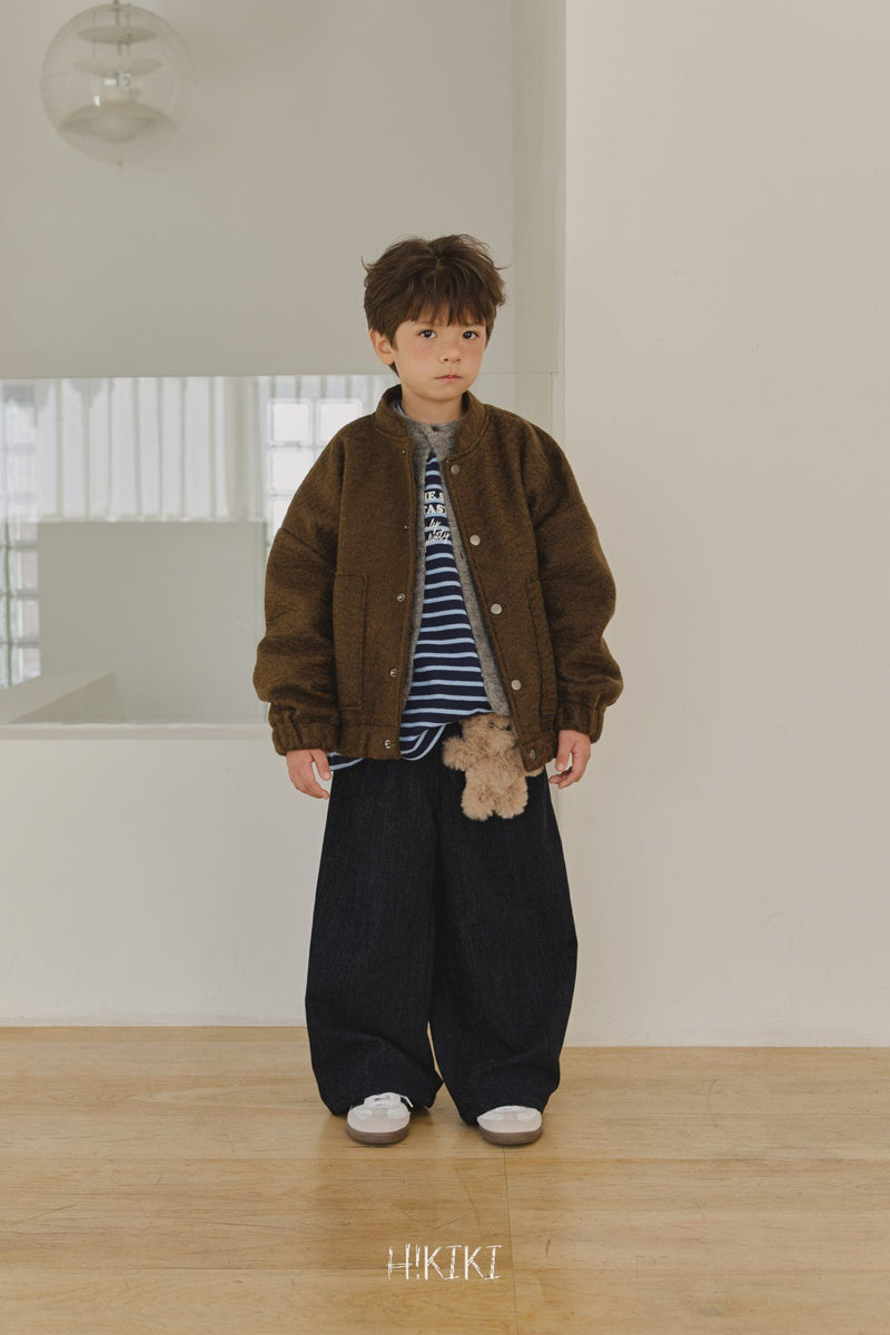 hikiki / gentle wool  pants【for kids, jr.】