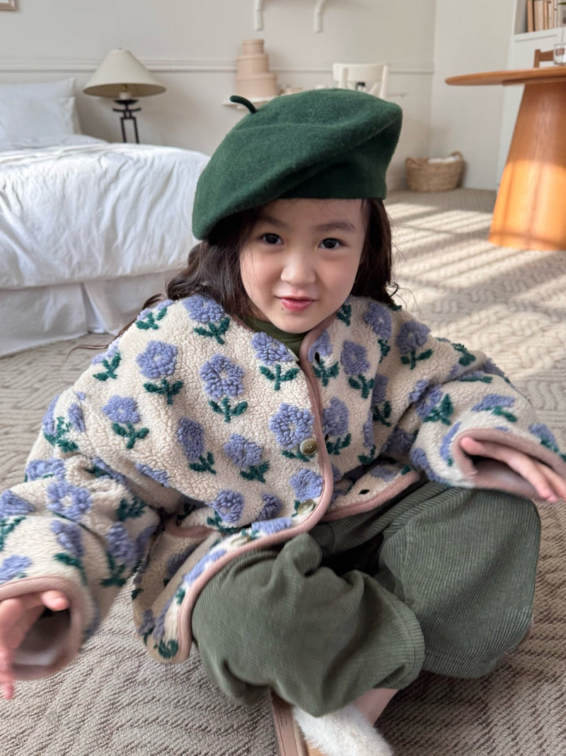 bonbon butik / floral jacket【for kids & jr.】