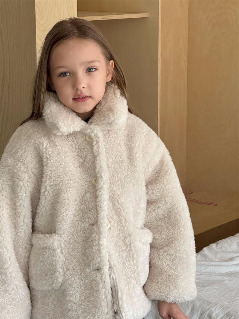 cheng le  / fur coat 【for kids , jr】