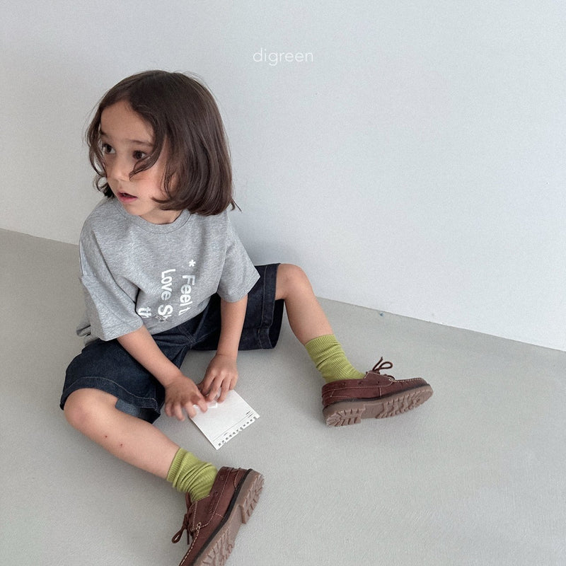 digreen / olive socks set【for kids】