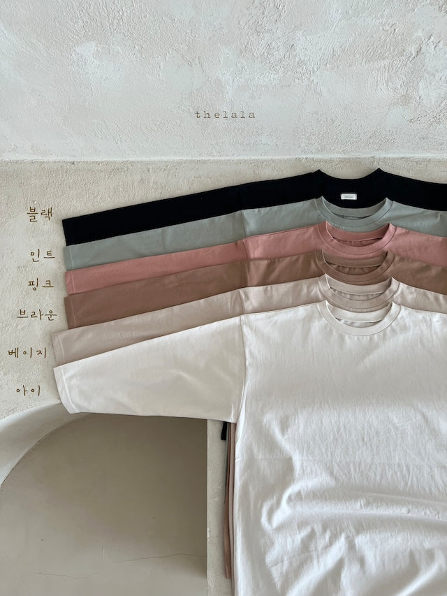 thelala /【for mom】high muji tee