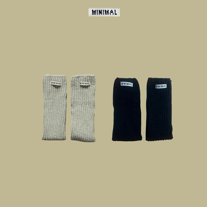 minimal /knit leg warmer 【for kids &Jr.】