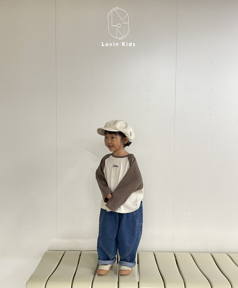lovin / cheers raglan t-shirt【for kids & adult】