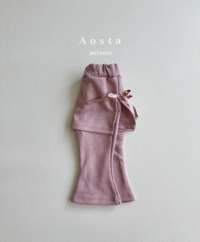 aosta / skirt pants