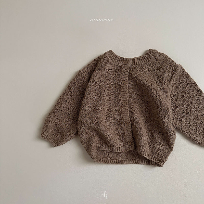 atomeme / vanilla knit cardigan