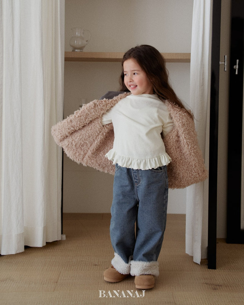 bananaj / juju polar tee【for kids & jr.】