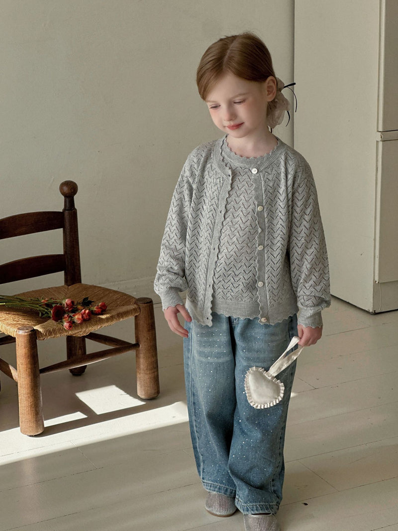 punching knit two-piece【for kids, Jr.  】