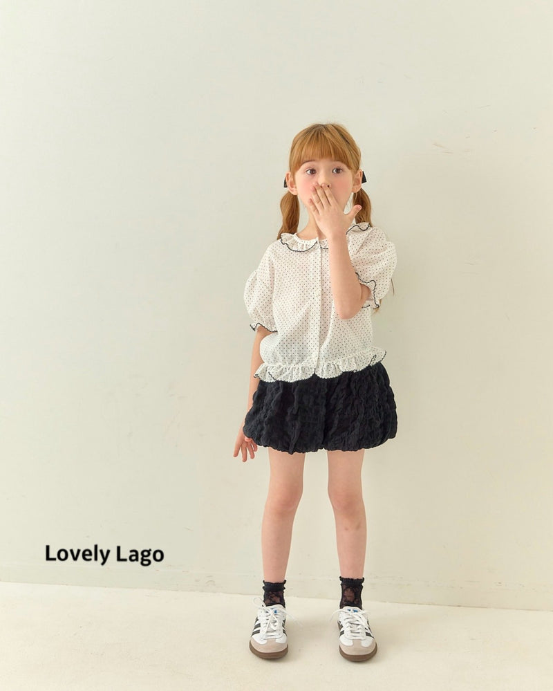 lago / pincot blouse【for kids&Jr. 】