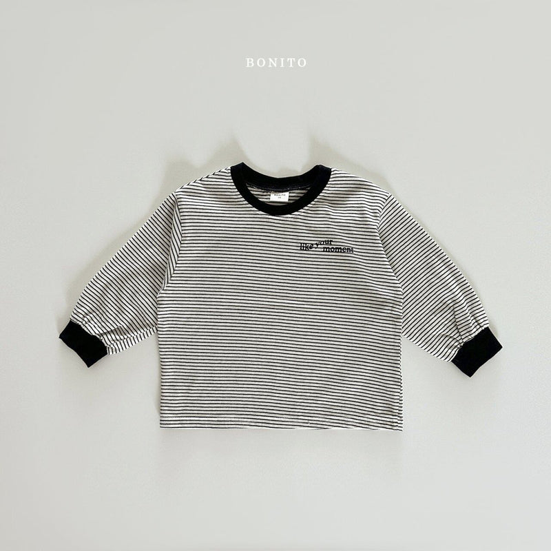 bonito / stripe moment tee