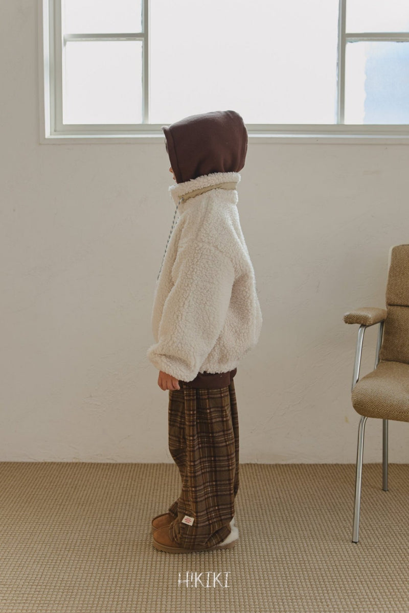 hikiki / check pants【for kids, jr.】